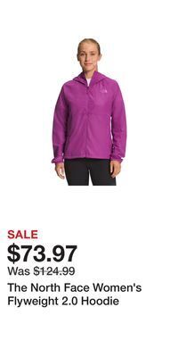 Sport Chek The north face women's flyweight 2.0 hoodie offer