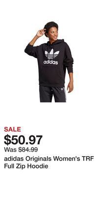 Sport Chek Adidas originals women's trf full zip hoodie offer