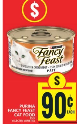 Food Basics Purina fancy feast cat food offer