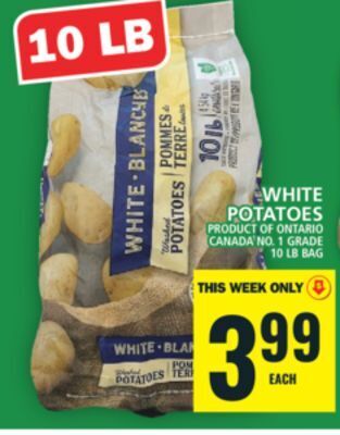 Food Basics White potatoes offer