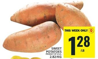 Food Basics Sweet potatoes offer