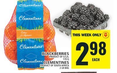Food Basics Blackberries offer