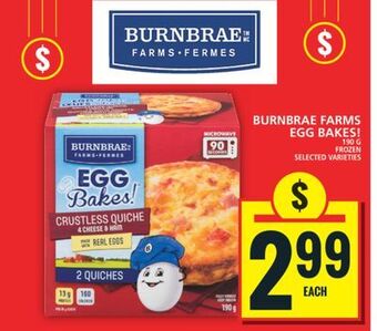 Food Basics Burnbrae farms egg bakes! offer