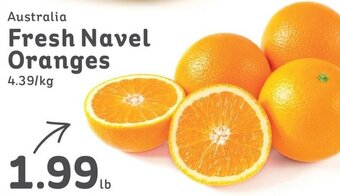 IGA Fresh Navel Oranges offer
