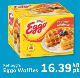 IGA Kellogg's Eggo Waffles offer