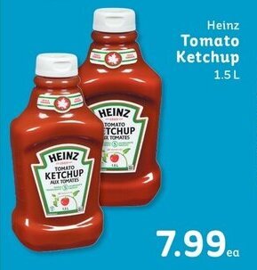 IGA Heinz Tomato Ketchup 1.5L offer