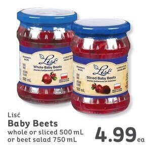 IGA Lisć Baby Beets offer
