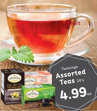 IGA Twinings Assorted Teas 20's offer