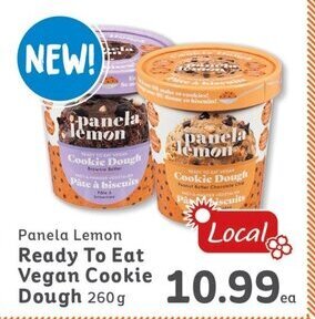 IGA Panela Lemon Ready To Eat Vegan Cookie Dough 260g offer