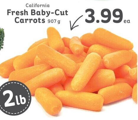 IGA California Fresh Baby-Cut Carrots 907g offer