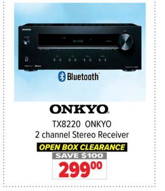 2001 Audio Video Onkyo 2 channel stereo receiver offer