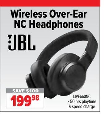 2001 Audio Video Jbl wireless over-ear nc headphones offer