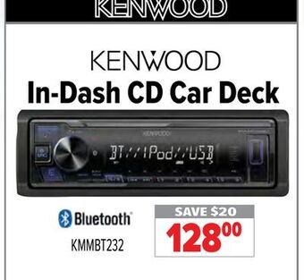 2001 Audio Video Kenwood in-dash cd car deck offer