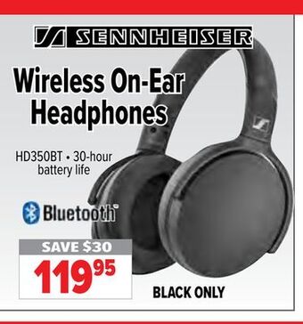 2001 Audio Video Sennheiser wireless on-ear headphones offer