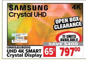 2001 Audio Video Samsung crystal display offer