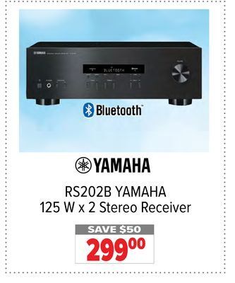 2001 Audio Video Yamaha 125 w x 2 stereo receiver offer