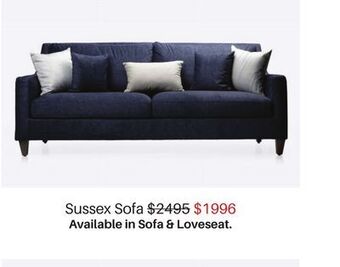 Dot Furniture Sussex sofa offer