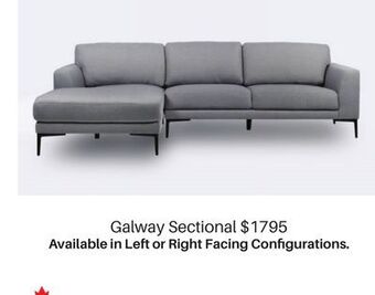 Dot Furniture Galway sectional offer