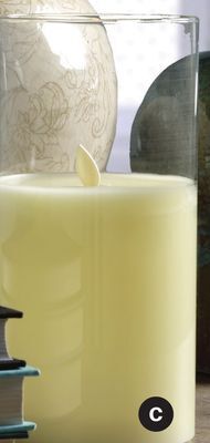 Dot Furniture Led candle in glass offer