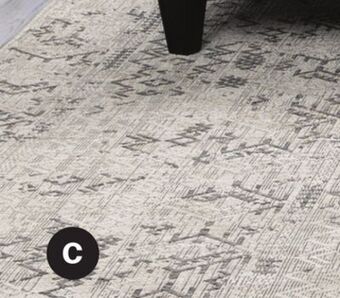 Dot Furniture Oksana rug in grey anthracite offer