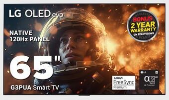 Visions Electronics Lg oled native 120hz panel 65 g3pua smart tv offer