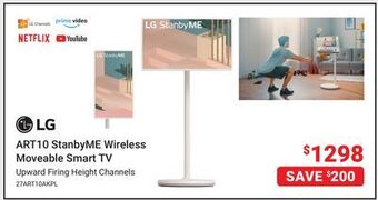 Visions Electronics Lg art10 stanbyme wireless moveable smart tv offer