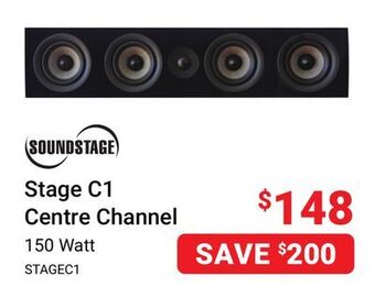 Visions Electronics Soundstage stage c1 centre channel offer