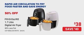 Visions Electronics 1.7 litre digital air fryer offer
