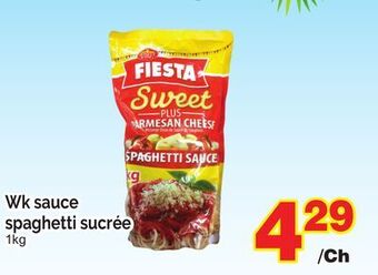 T&T Supermarket Wk sauce spaghetti sucrée, 1kg offer