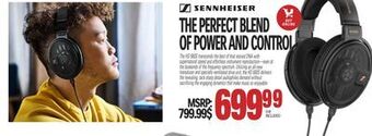 Centre Hi-Fi Sennheiser the perfect blend of power and control offer