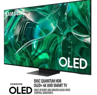 Centre Hi-Fi Samsung s95c quantum hdr oled+ 4k uhd smart tv 555 offer