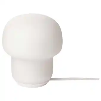 IKEA Tokabo table lamp, glass opal white offer
