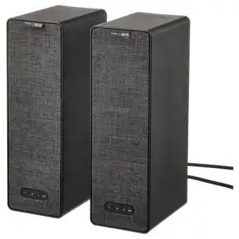 IKEA Symfonisk wi-fi bookshelf speakers, black/set of 2 gen 2 offer