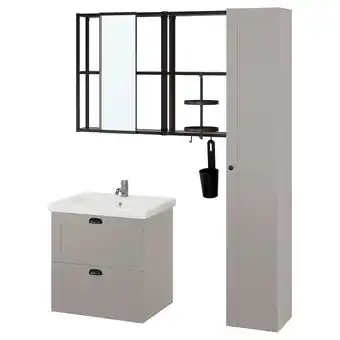 IKEA Enhet bathroom, anthracite/gray frame, 24x18x24 offer