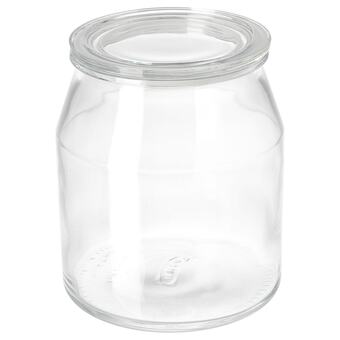 IKEA Ikea 365+ jar with lid, glass, 112 oz offer
