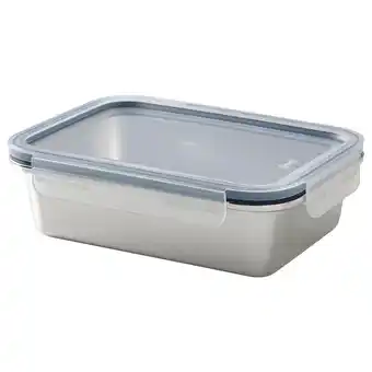 IKEA Ikea 365+ food container with lid, rectangular stainless steel/plastic, 34 oz offer
