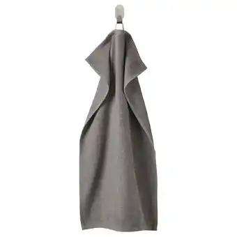 IKEA Dimforsen hand towel, gray, 16x28 offer