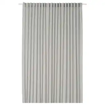 IKEA Rosenrobinia sheer curtain, 1 piece, light gray, 118x98 offer