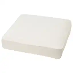 IKEA Järpön/duvholmen seat pad, outdoor, white, 24 3/8x24 3/8 offer