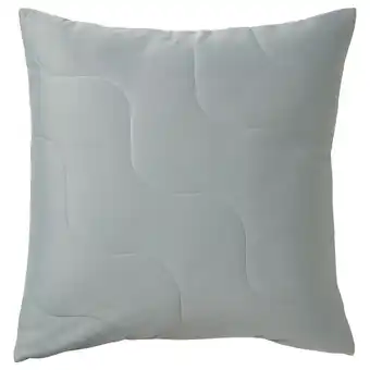 IKEA Puckelmal cushion cover, light gray-turquoise, 20x20 offer
