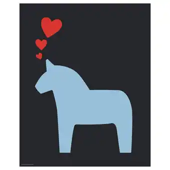 IKEA Bild poster, dala horse, 16x20 offer