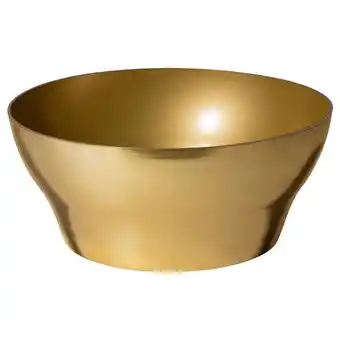 IKEA Aromatisk serving bowl, metal brass color, 9x4 offer