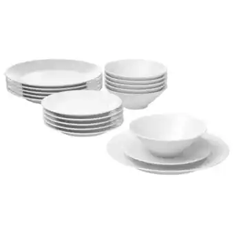 IKEA Ikea 365+ 18-piece dinnerware set, white offer