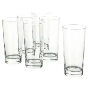 IKEA Godis glass, clear glass, 14 oz offer