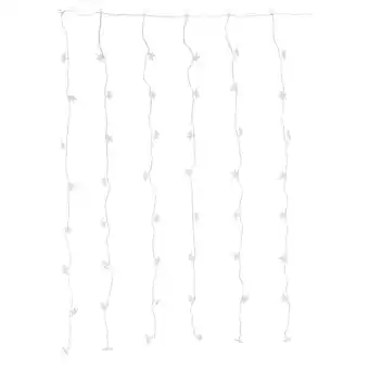 IKEA Stråla led string light curtain/48 lights, outdoor star offer