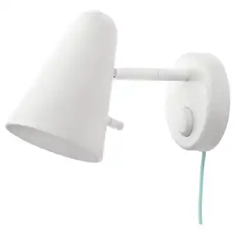 IKEA Fubbla led wall lamp, white offer