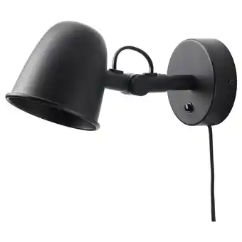 IKEA Skurup wall lamp, black offer