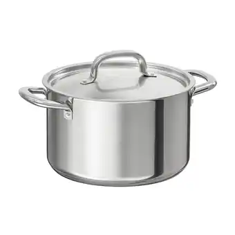 IKEA Ikea 365+ pot with lid, stainless steel, 5 qt offer