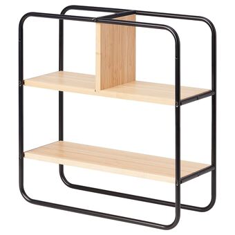 IKEA Hedekas display shelf, square/bamboo, 15 3/8x15 3/4 offer