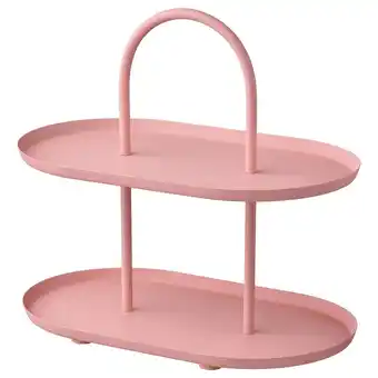 IKEA Sommaröga serving stand, two tiers, pink offer